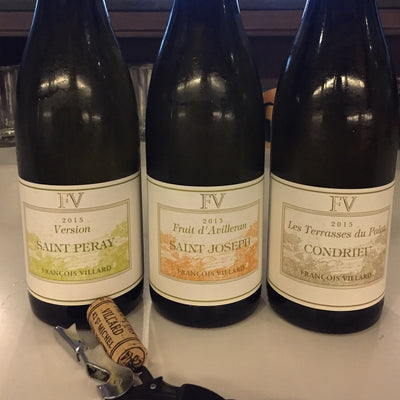 New Arrivals | Domaine Francois Villard + Staff Training by the winemaker