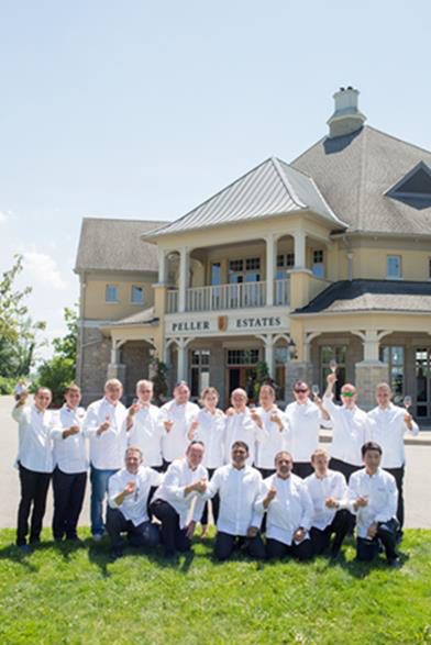 Peller Estates Hosts World's Top Chefs & Royal Chefs in Niagara Wine Country