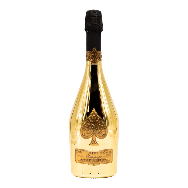 Armand de Brignac Brut "Gold" NV, Champagne, France (750ml) - Wooden Box