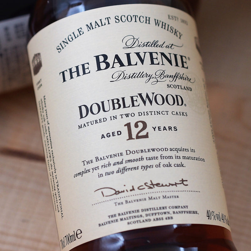 Balvenie DoubleWood 12 Year Old Single Malt Scotch Whisky, Speyside, Scotland (700ml)
