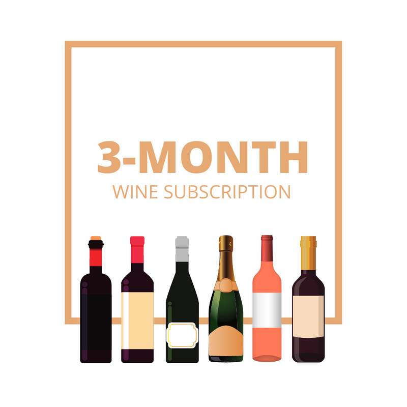 3-Month Wine Subscription Package