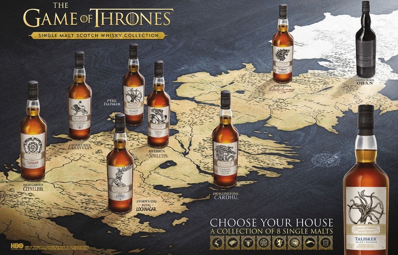 Game of Thrones Whisky Collection (9 Bottles)